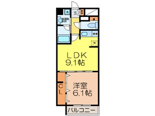 ソラ－ジュ茨木の物件間取画像